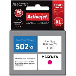 Activejet AE-502MNX ink (replacement for Epson 502XL W34010; Supreme; 12 ml; magenta)