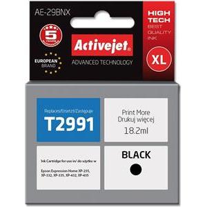 Activejet AE-29BNX Ink cartridge (replacement for Epson 29XL T2991; Supreme; 18 ml; black)