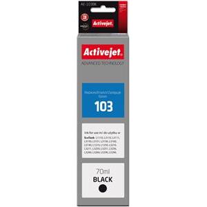 Activejet AE-103Bk ink (replacement Epson 103 C13T00S14A; Supreme; 70 ml; 4500, black)
