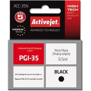 Activejet ACC-35N Ink cartridge (replacement for Canon PGI-35; Supreme; 9.5 ml; black)