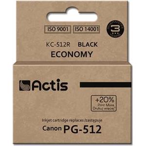 Actis KC-512R ink (replacement for Canon PG-512; Standard; 15 ml; black)