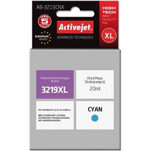 Activejet AB-3219CNX Ink cartridge (replacement for Brother LC3219C XL; Supreme; 20 ml; cyan)