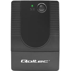 Qoltec 53773 uninterruptible power supply (UPS) Line-Interactive 0.85 kVA 480 W 1 AC outlet(s)
