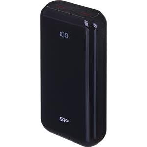 SILICON POWER QS28 Powerbank External battery 20000 mAh 2x USB QC 3.0 1x USB-C PD (SP20KMAPBKQS280K) Black