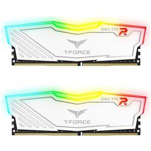 T-Force DELTA RGB - DDR4 - kit - 16 GB: 2 x 8 GB - DIMM 288-pin - 3600 MHz / PC4-28800 - unbuffered