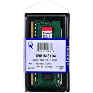 Memorija za prijenosno računalo Kingston 4 GB SO-DIMM DDR3 1600 MHz Value RAM, KVR16LS11/4