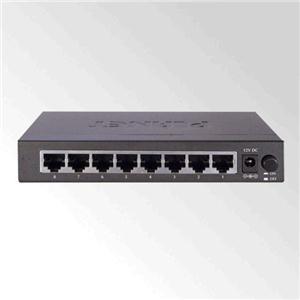 Planet GSD-803, 8-Port 10 100 1000Mbps Gigabit Ethernet Switch (External Power) - Metal Case