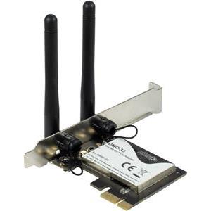 Inter-Tech Wi-Fi 5 PCIe Adapter DMG-33 3dBi Antenne 1300Mbps retail