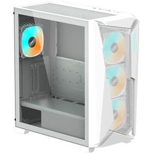 GIGABYTE C301 GLASS USB 3.1 Gen2 Type-C ARGB Illuminated Case, E-ATX White