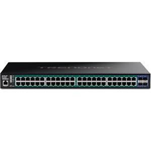 TRENDnet 52-Port Gigabit Web Smart 740W PoE+ Switch 10G SFP+