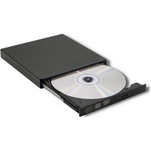 Qoltec 51858 External DVD-RW recorder |USB 2.0|Black
