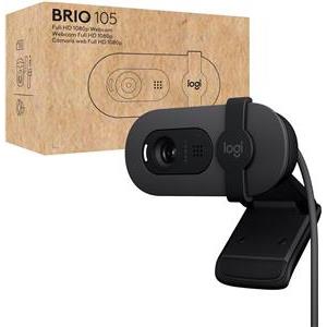 Logitech Brio 105 Full HD Webcam - Graphite