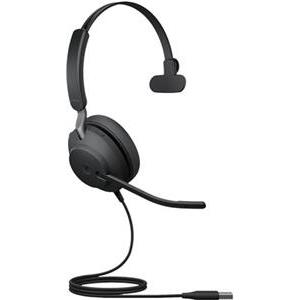 Jabra Headset Evolve2 40 SE USB-A MS Mono schnurgebunden