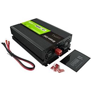 Green Cell Power Inverter LCD voltage converter 12V 2000W/40000W Car converter with display - pure sine