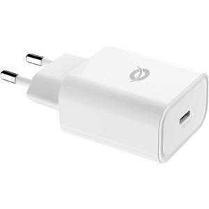 CONCEPTRONIC punjač 1Port 25W, USB-C PD bijeli