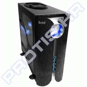 Kućište Thermaltake VA9000BWS Kandalf Black, bez PS, alu-maska, crno