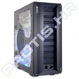 Kućište Thermaltake VC3000BWS Armor Jr., bez PS, alu-maska, crno