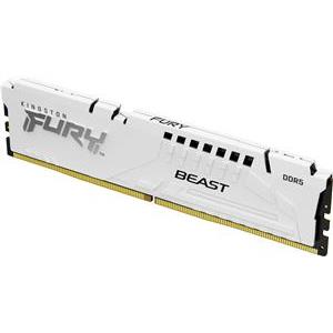 32GB (1x32GB) KINGSTON FURY Beast White XMP DDR5-6000 CL40 RAM memory, KF560C40BW-32