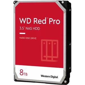 HDD Desktop WD Red Pro (3.5'', 8TB, 512MB, 7200 RPM, SATA 6 Gb/s) WD8005FFBX