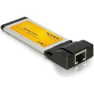 Adapter PCMCIA DELOCK, ExpressCard/34, 1x Gigabit LAN
