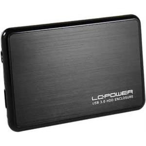 Eksterno kućište LC POWER, LC-25BUB3, 2.5'' SATA, USB 3.0, LED, crno