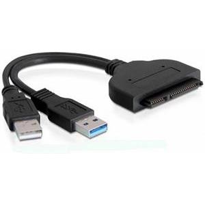 Konverter DELOCK, USB 3.0 (M) i USB 2.0 (M) na 22-pin SATA