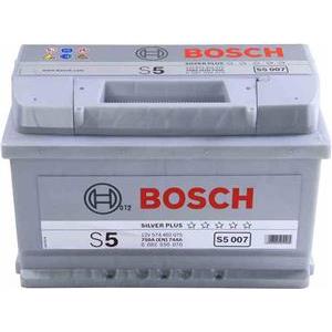 Akumulator BOSCH S5 007 74Ah/750A Baterija (+ P) 278x175x175 Silver, 0 092 S50 070