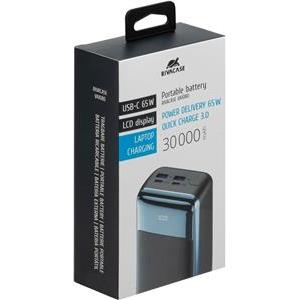 Rivacase VA1080 30000mAh 65W Quick Charge 3.0 portable battery.
