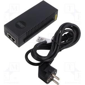 DIGITUS 10 Gigabit Ethernet PoE+ Injektor, 802.3at, 30 W