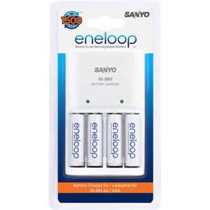 Punjac baterija SANYO Eneloop MQN04-E-4-3UTGA, 4x NiMh AA 2000mAh baterije