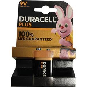 Duracell Batterie Plus NEW -9V (MN1604/6LR61) 1St.