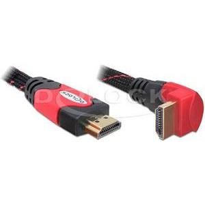 Kabel DELOCK, HDMI (M) na HDMI (M) kutni 90°, 3m