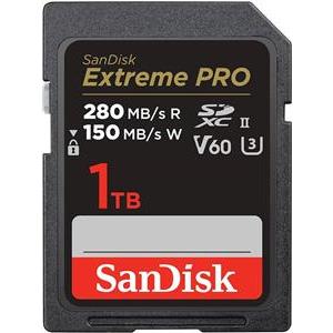 1 TB SDXC CARD SanDisk Extreme PRO UHS-II V60 280/150MB