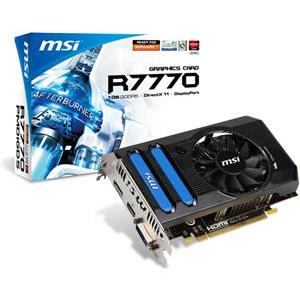 MSI HD7770, 1GB GDDR5, DVI, HDMI, mDP