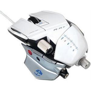 Mis SAITEK Cyborg R.A.T. 7 Contagion, laserski, 6400dpi, bijeli, USB