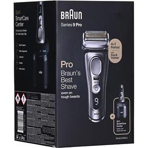 Braun Series 9 Pro 9465CC Foil shaver Trimmer Black, Silver