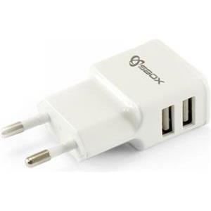 SBOX 2xUSB zidni punjač HC-23 2.1A kutni
