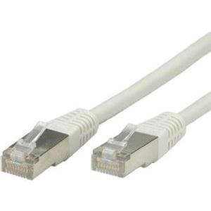 Kabel mrežni S-FTP, Cat. 5e, 3m, CCA, 26AWG, Savitljivi, Sivi