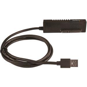 USB to SATA Adapter Cable - 2.5in and 3.5in Drives - USB 3.1 - 10Gbps - External Hard Drive Cable - Hard Drive Adapter Cable (USB312SAT3) - storage controller - SATA 6Gb/s - USB 3.1 (Gen 