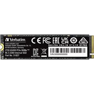 2 TB Verbatim Vi5000 NVMe m.2 NVMe 2280