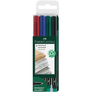 Marker permanentni 0,6mm Multimark Faber Castell 1513/4