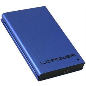 Eksterno kućište LC POWER, LC-25U3-XL, 2.5'' SATA, HDD do 12.5mm visine, USB 3.0, plavo