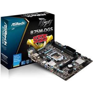 Matična ploča Asrock B75M-DGS, Socket 1155