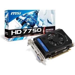 Grafička kartica MSI Radeon HD7750 GDDR3 2GB/128bit, 800MHz/1600MHz, PCI-E 3.0 x16, DP, HDMI, DVI, Cooler, Retail