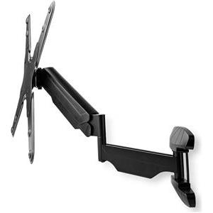 Nosač zidni za TV NEDIS TVWM2732BK, 23-55incha, 30kg, vertikalno pomicanje 0-282mm, 15° nagib, rotacija 180°