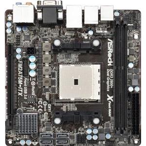 Asrock FM2 FM2A75M-ITX - AMD A75 Hudson D3, Mini-ITX, Dual Channel 2xDDR3 - 2600 