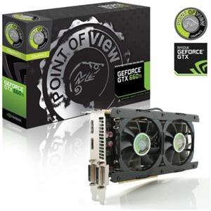 Grafička kartica PointOfView GTX660 Ti 2GB GDDR5, 6008Mhz, 192 bita, 2x DVI, HDMI, DisplayPort, PciEx 3.0
