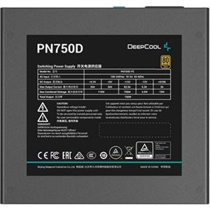 PSU ATX DeepCool PN750D, 750W, 12V-2x6, 80 PLUS Gold, Black