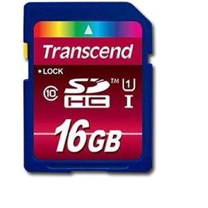 TRANSCEND Memory ( flash cards ) 16GB SD Card High Capacity Class 10