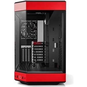 HYTE Y60 Midi Tower Black, Red